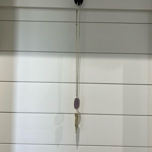 Purple and gold Kendra Scott Necklace